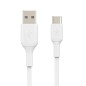Belkin BoostCharge USB Type-C kabel 1m Hvid